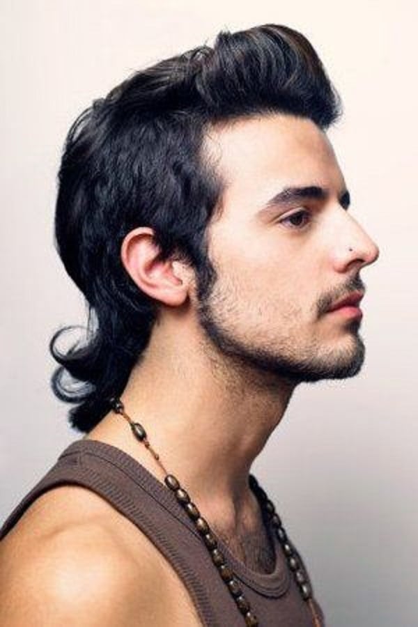 2008 Mens Hairstyle Modern Mullet