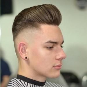 Men's Haircut Short Sides Long Top