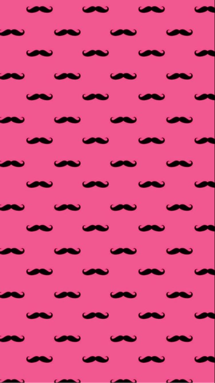 Mustache Wallpapers Pink