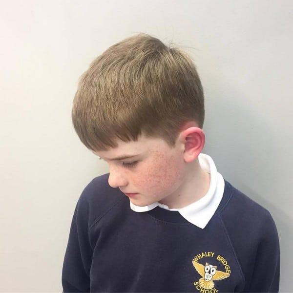 Cropped Haircut For Boys