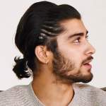 Mens Ponytail Hairstyle