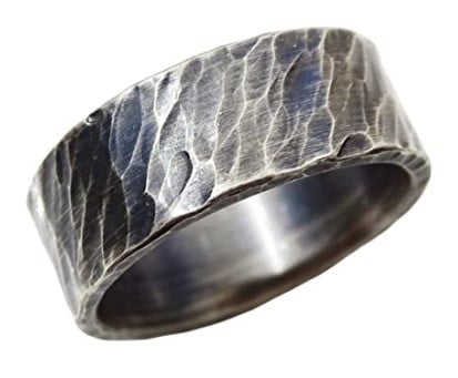 Rustic Distressed Sterling Band