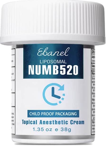 Ebanel 5 Lidocaine Topical Numbing Cream